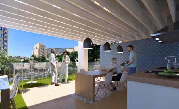 Квартира / квартира - New Build - Calpe - AB-K11