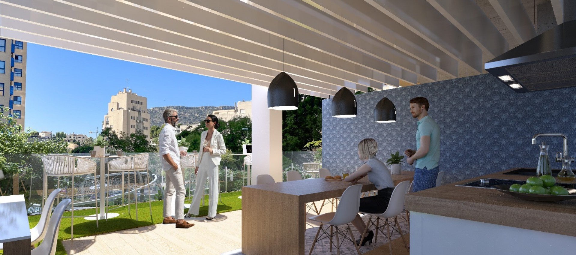 New Build - Квартира / квартира - Calpe - Calpe urbanizaciones